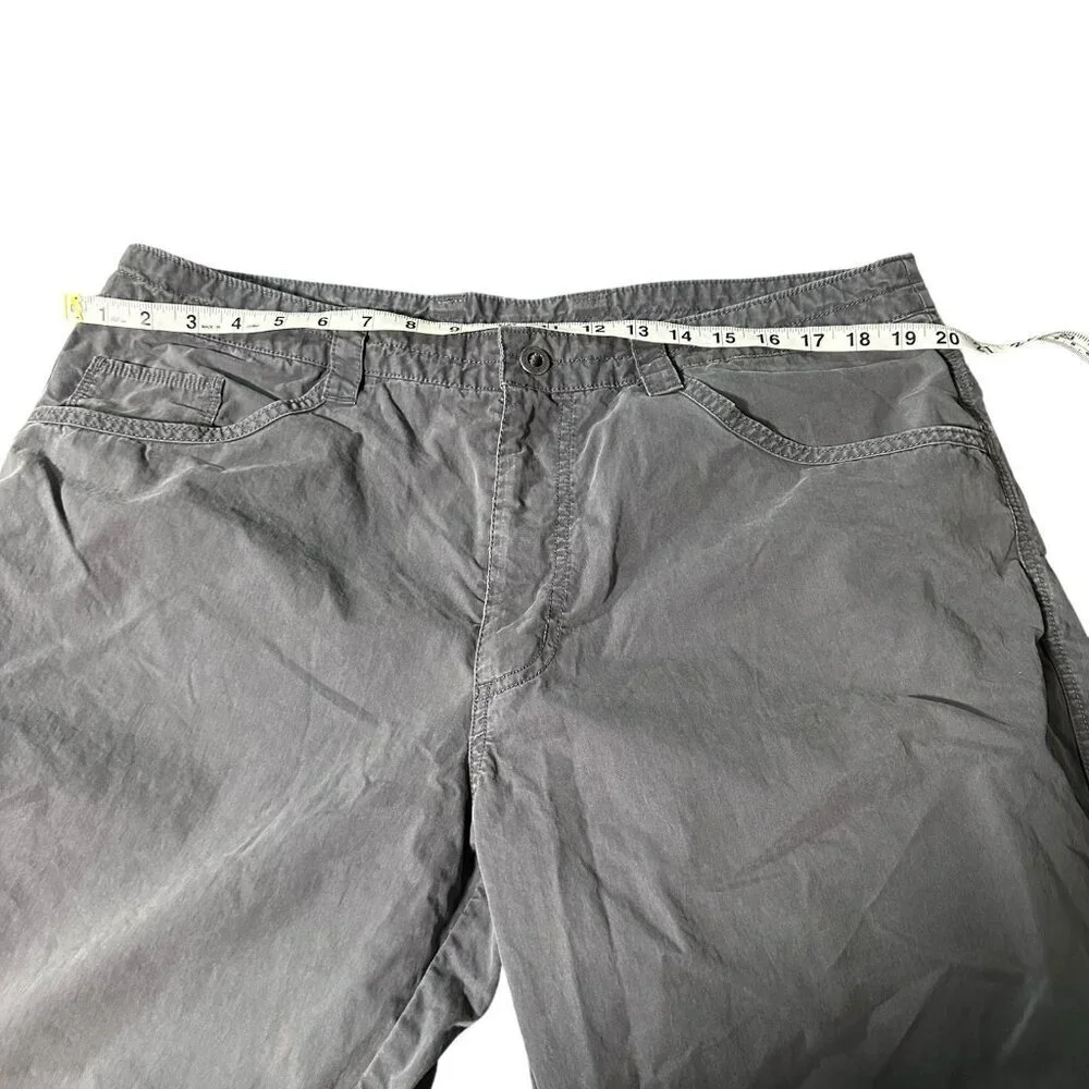 Patagonia Men’s 38x30 Casual Pants Dark Gray Organic Cotton Nylon